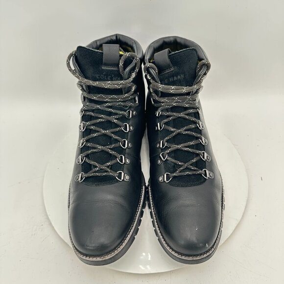 Cole Haan Zerogrand Hiker WRII Men Size 12M C26254 Black Leather Ankle Boot - Picture 3 of 11
